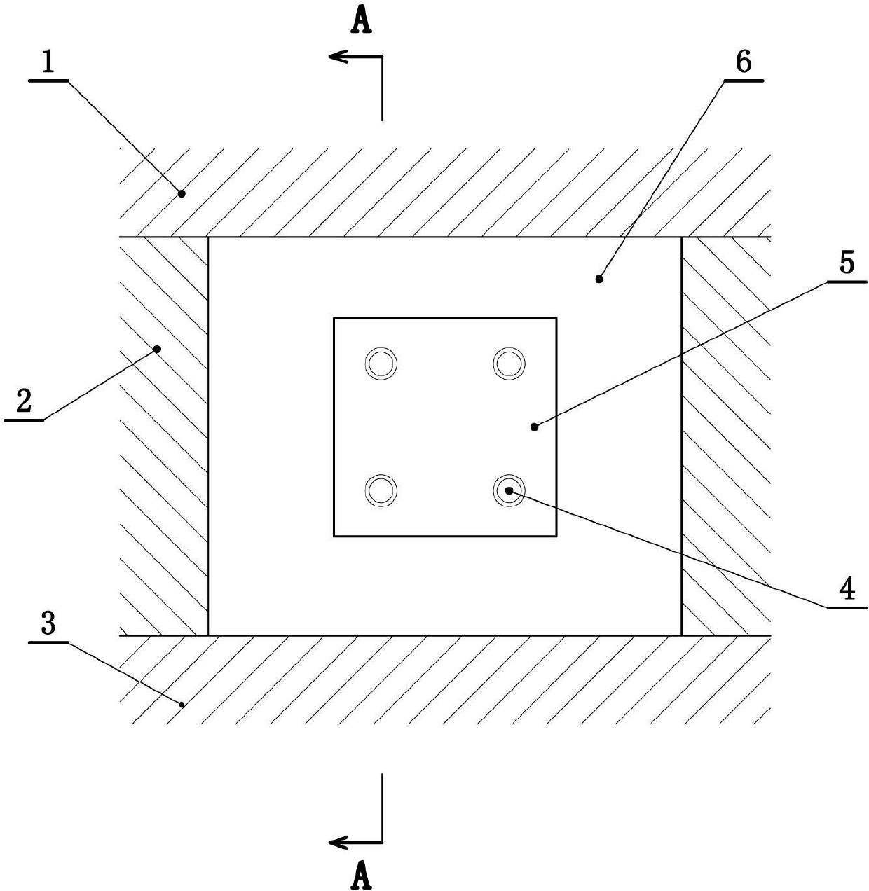 Long-distance deep hole water injection process for coal bed of fully mechanized work surface