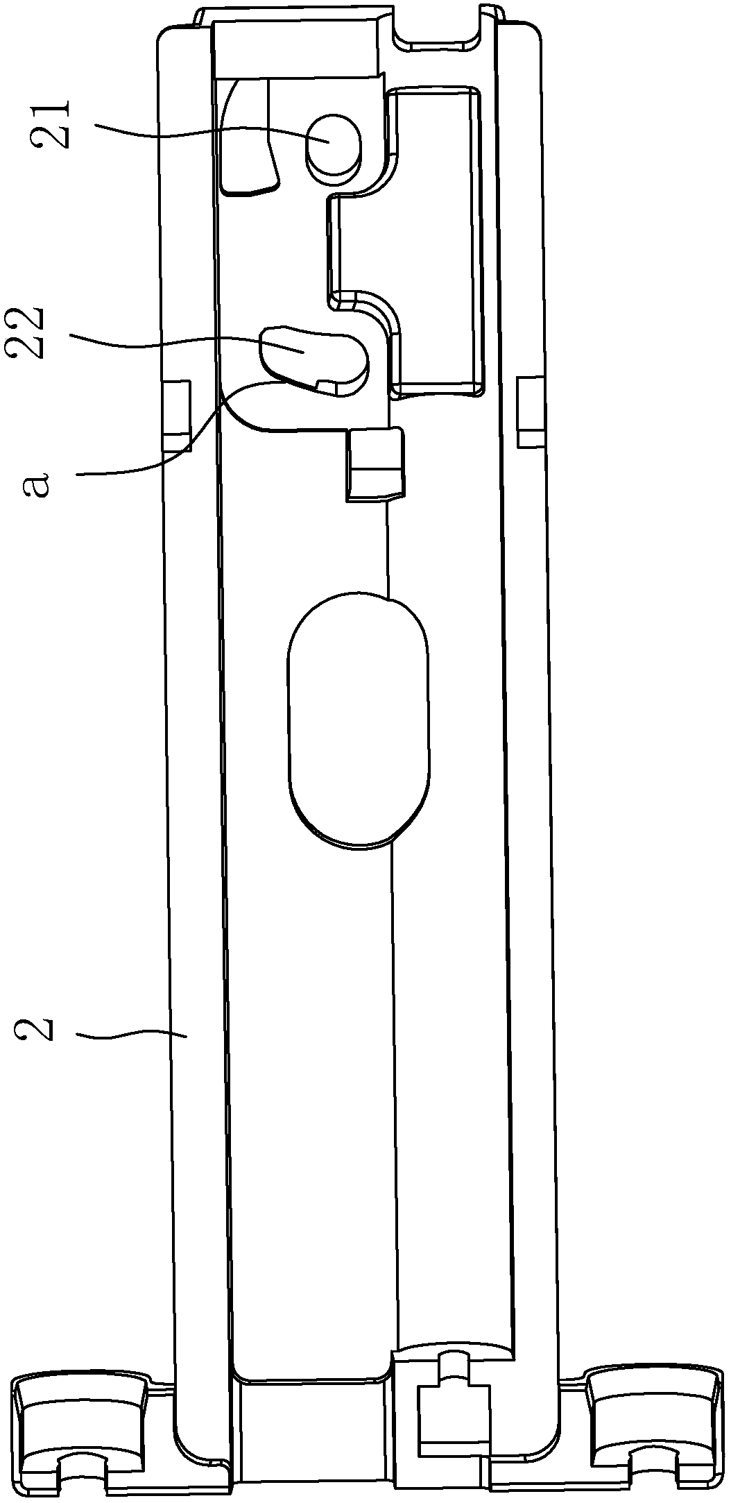 Buffer self-closing device for telescopic slide rail