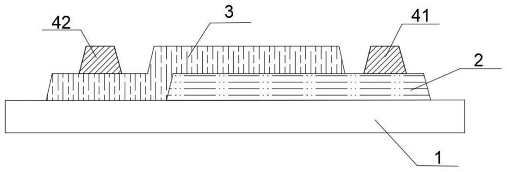 Diode type photoelectric sensor and preparation method thereof