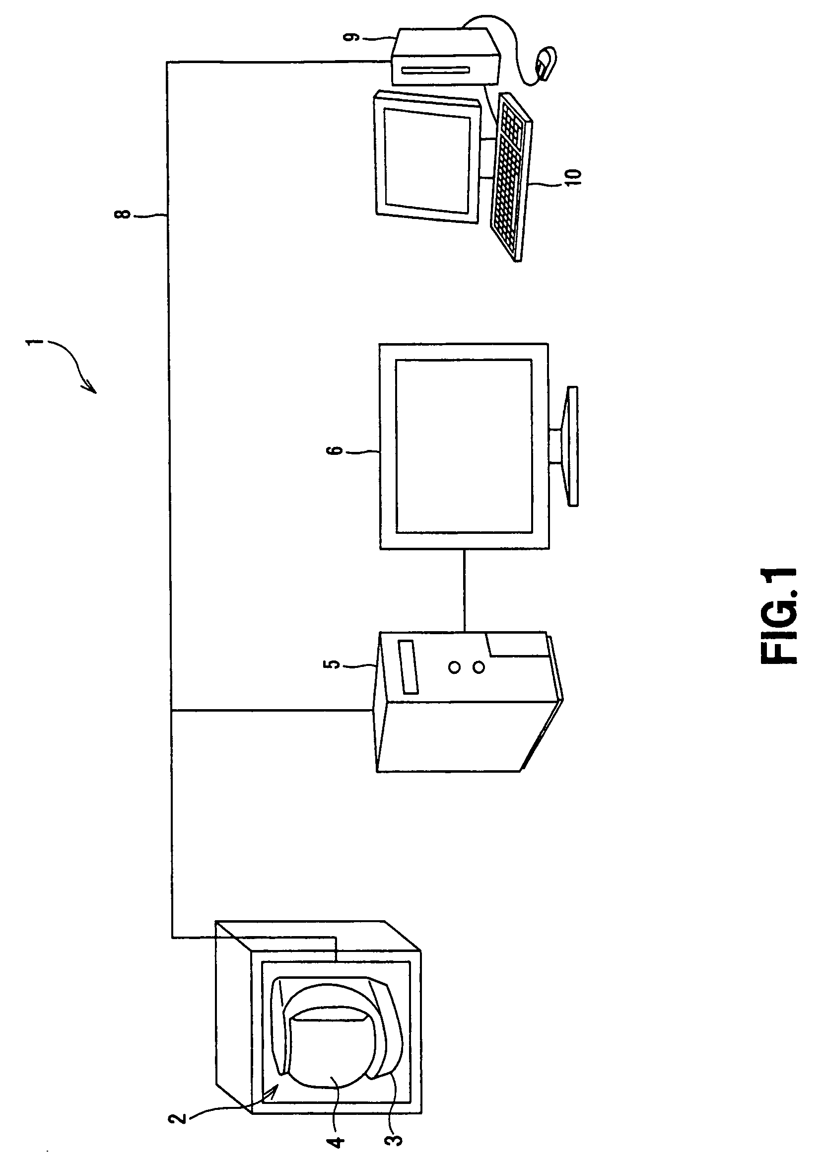 Imaging device and method, computer program product on computer-readable medium, and imaging system