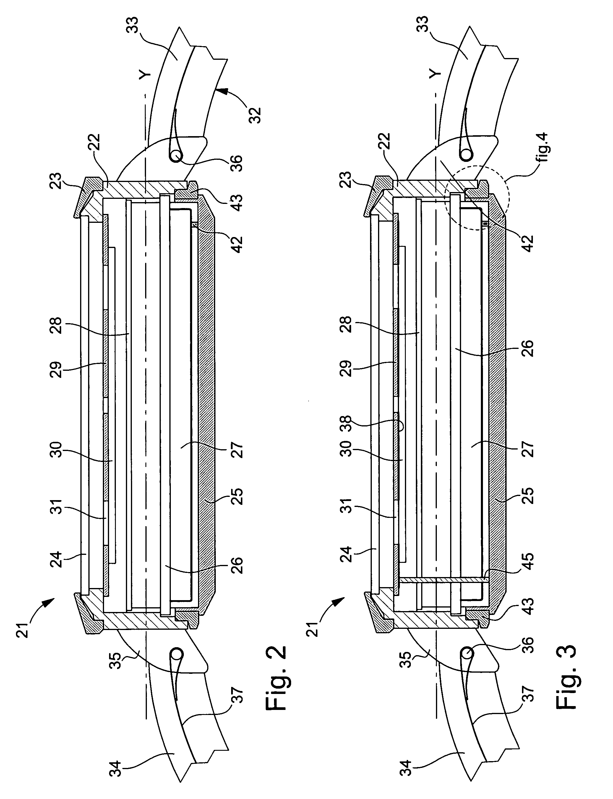 Patch antenna integrated in a wristwatch