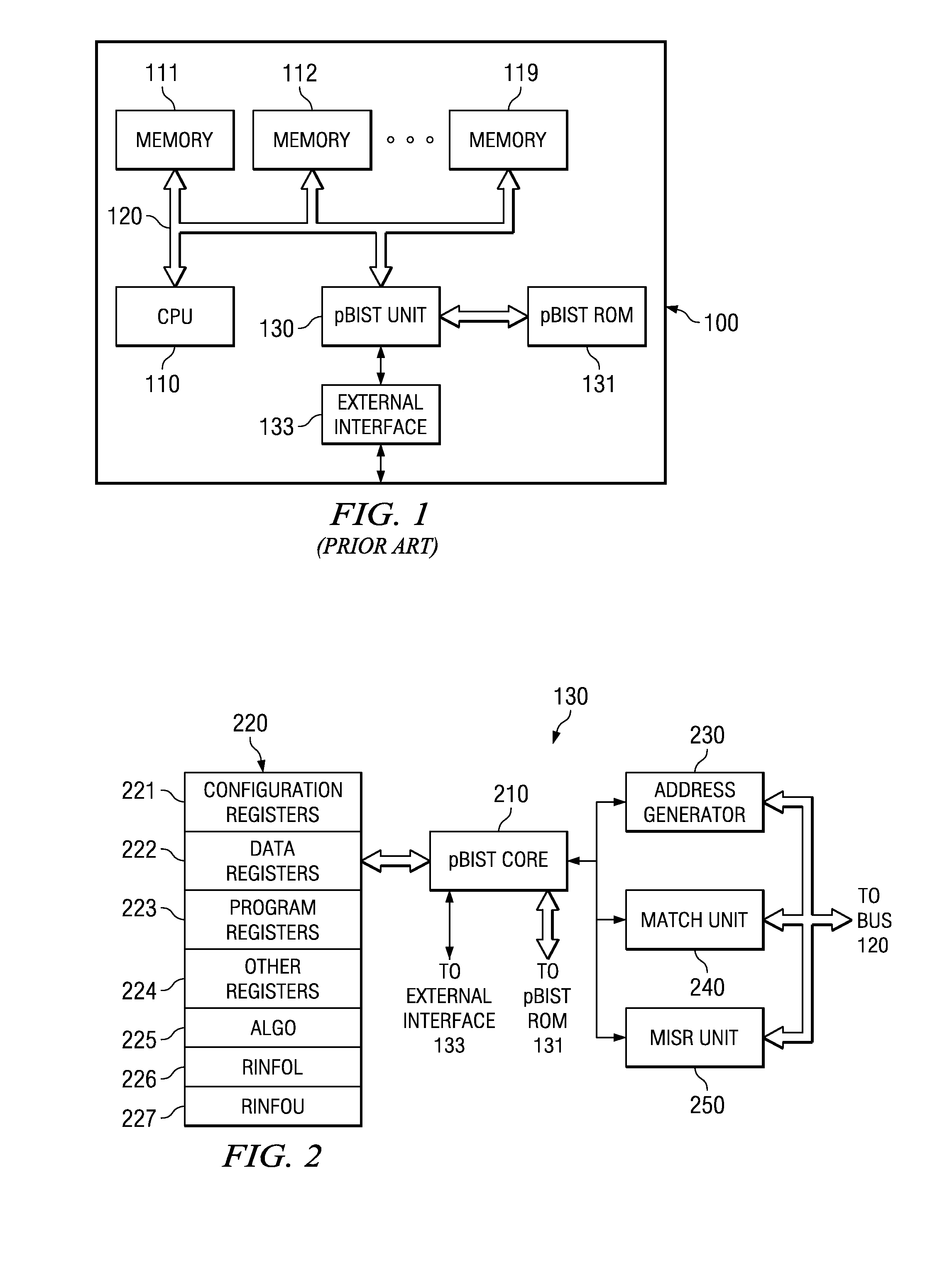 ROM-based memory testing