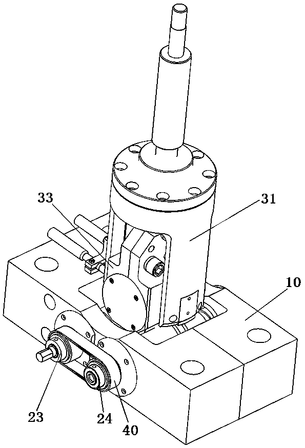 Bearing steel ball loading test bench