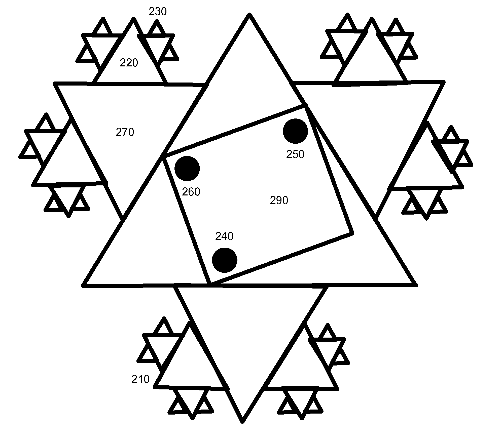 Fractal heat transfer device