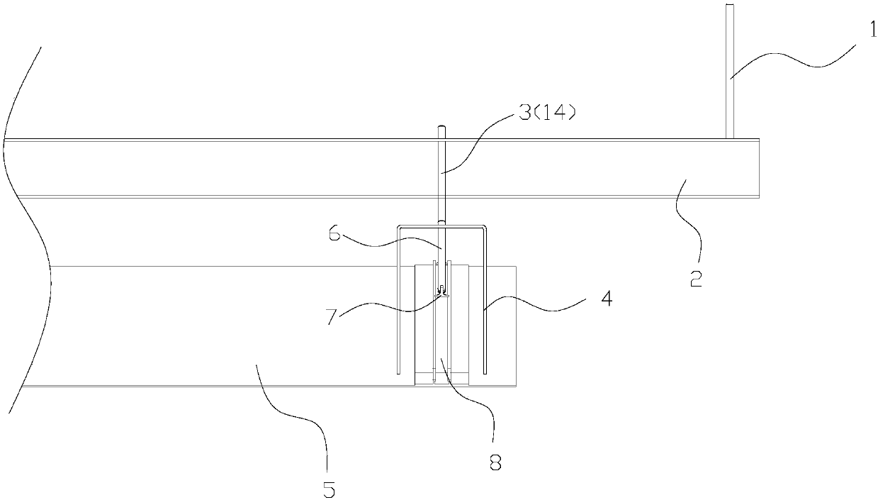 Hook face ceiling and installation method thereof