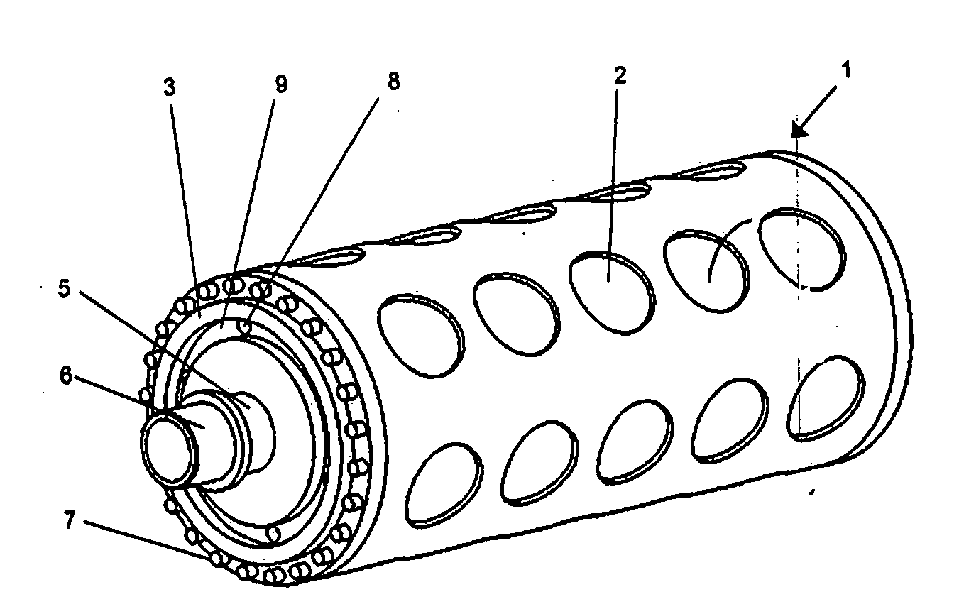 Apparatus and methods for cleaning a mould drum