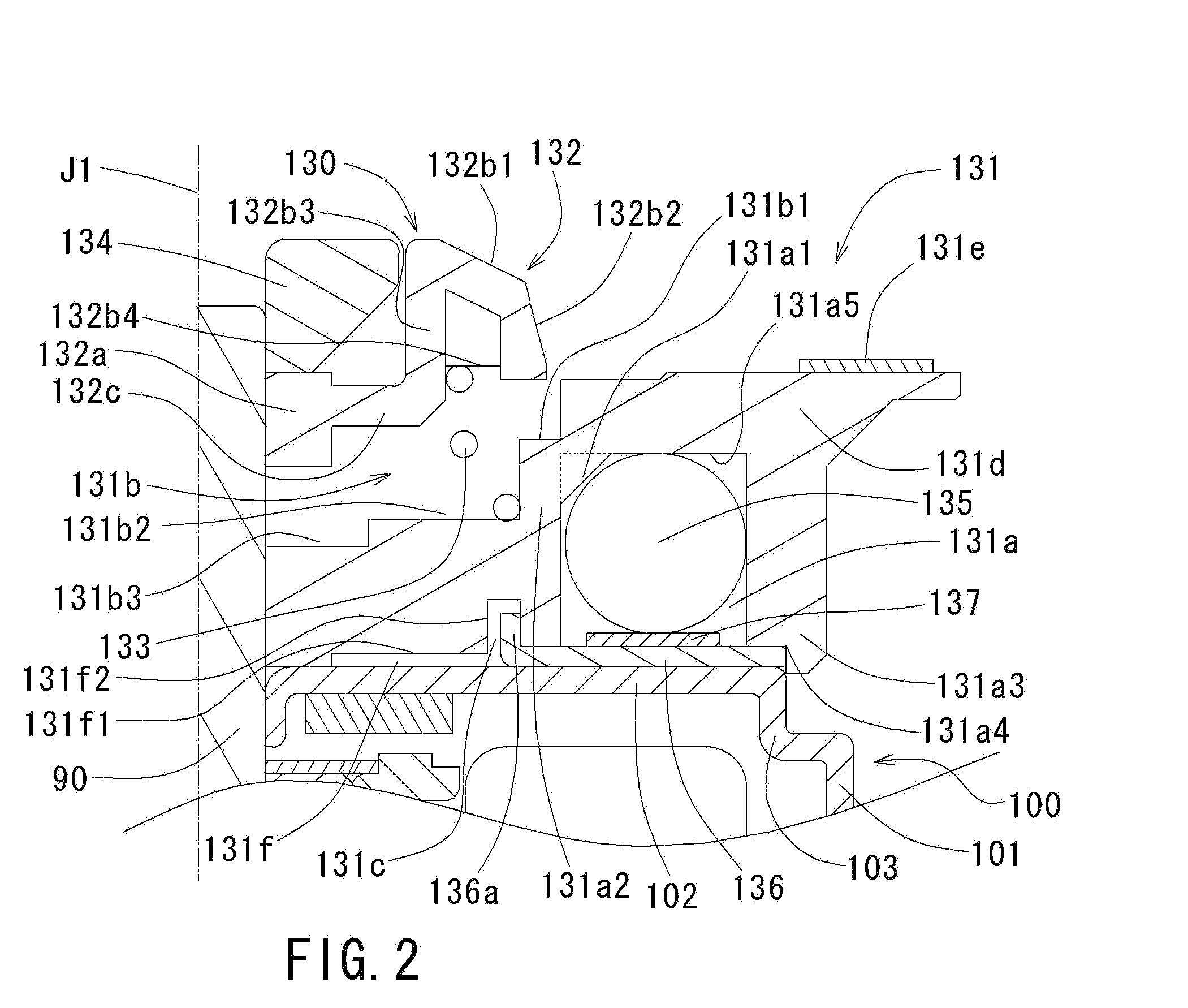 Brushless motor having chucking mechanism, and disk driving device having the brushless motor