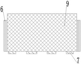 Large-area quartz wafer grinding device and grinding method