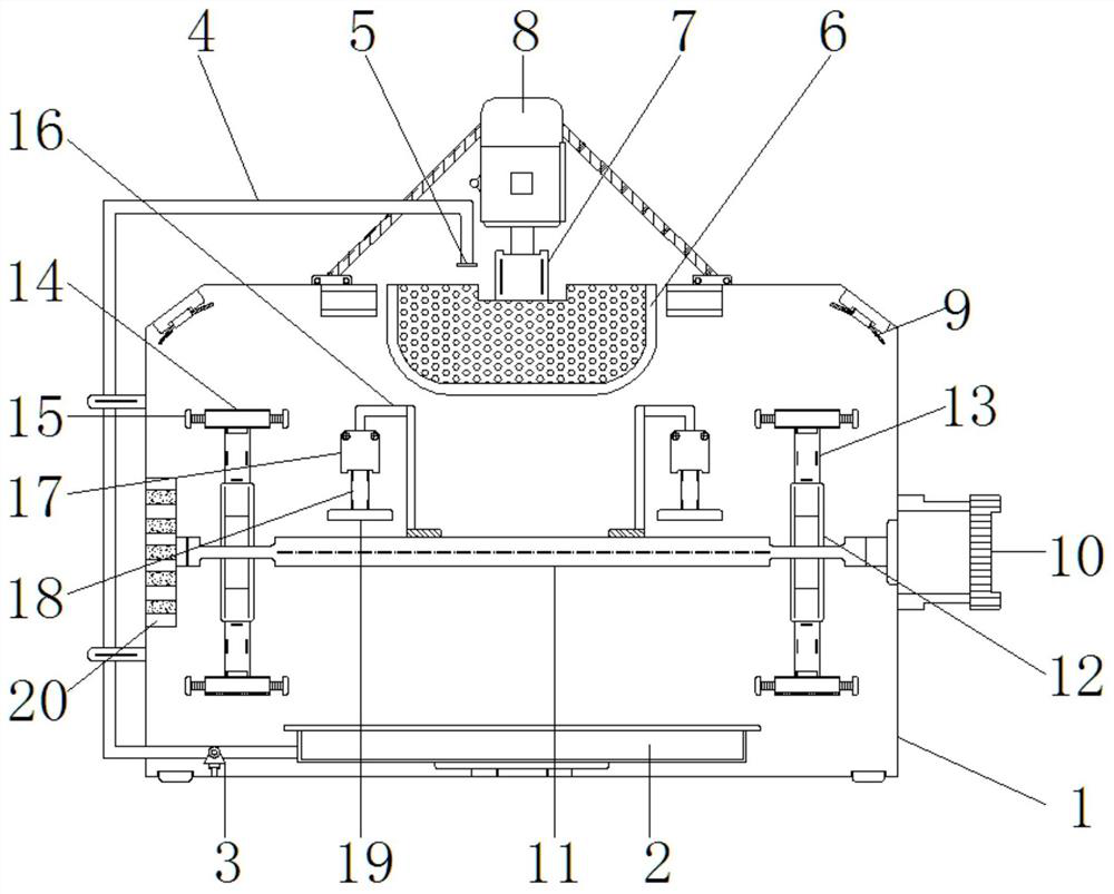 A kind of meat product marinating equipment with multiple fixing methods