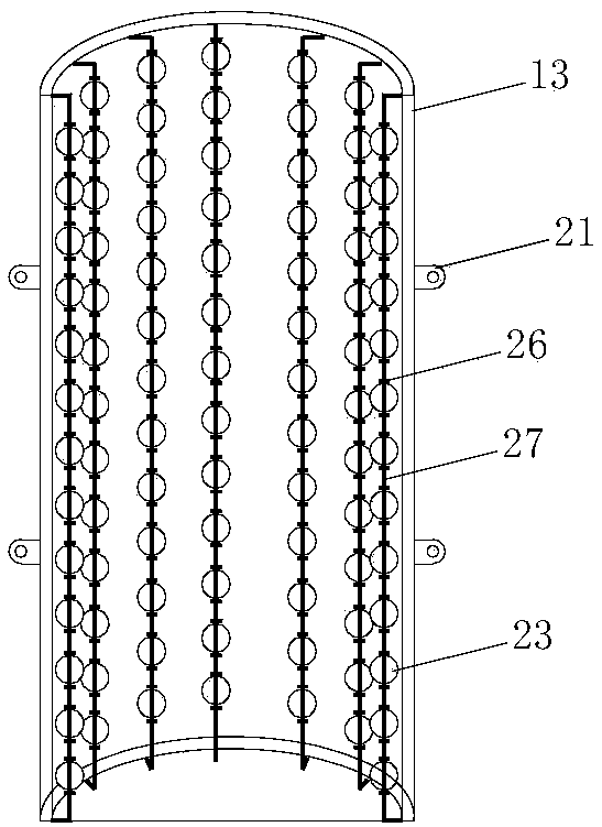 Plain soil compaction pile device and construction method