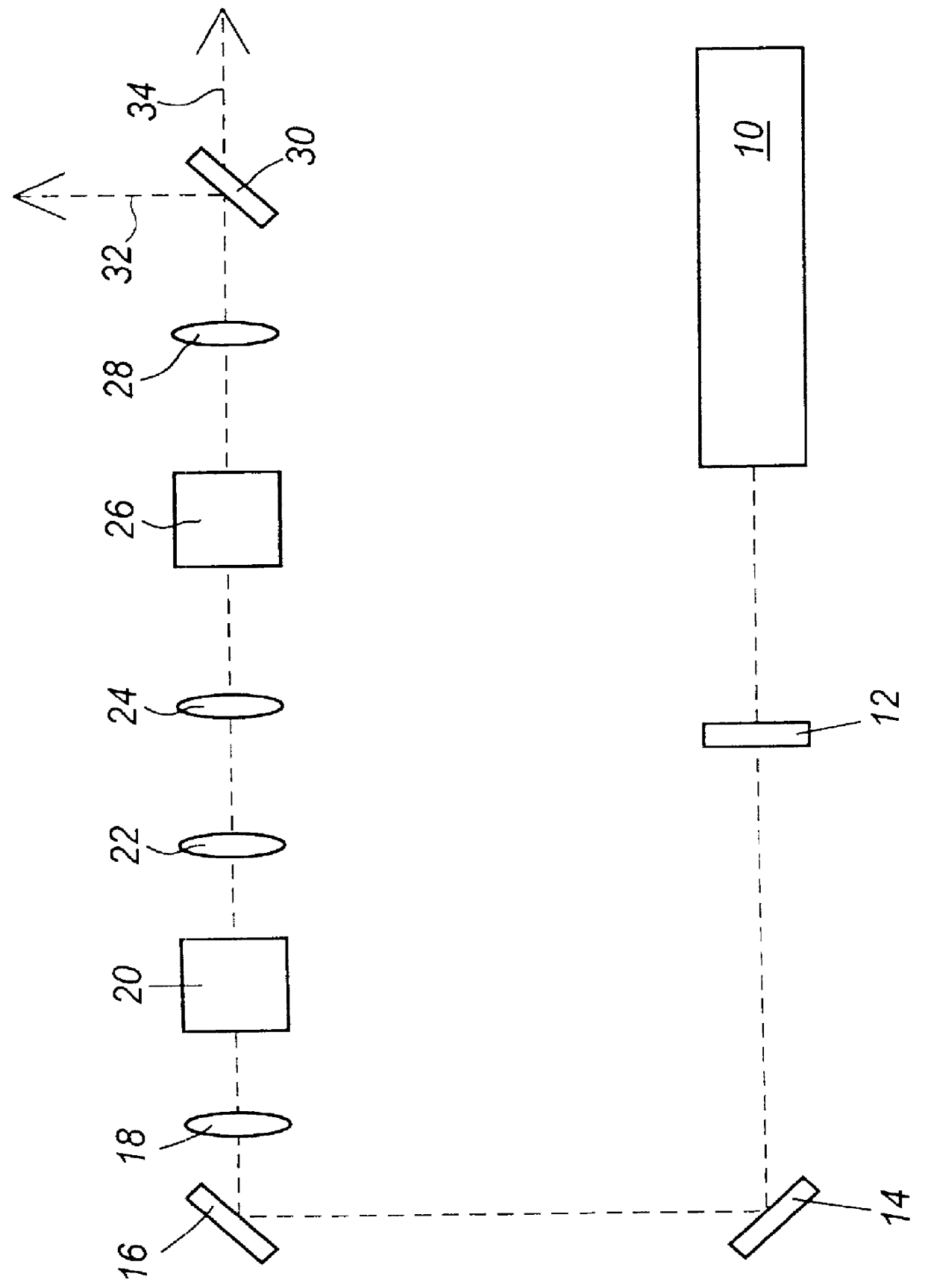 Laser with optimized coupling of pump light to a gain medium in a side-pumped geometry