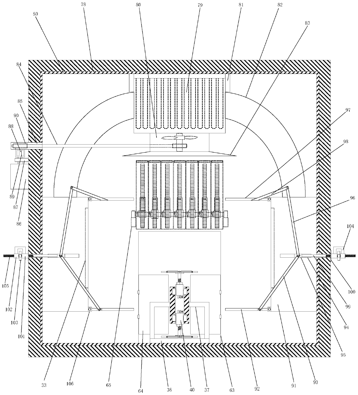 Paint spraying and drying integrated system