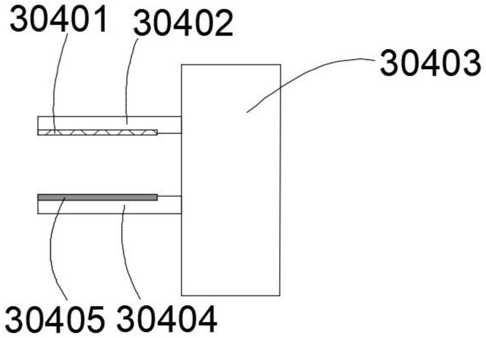 Residual material removing mechanism for liquid crystal panel