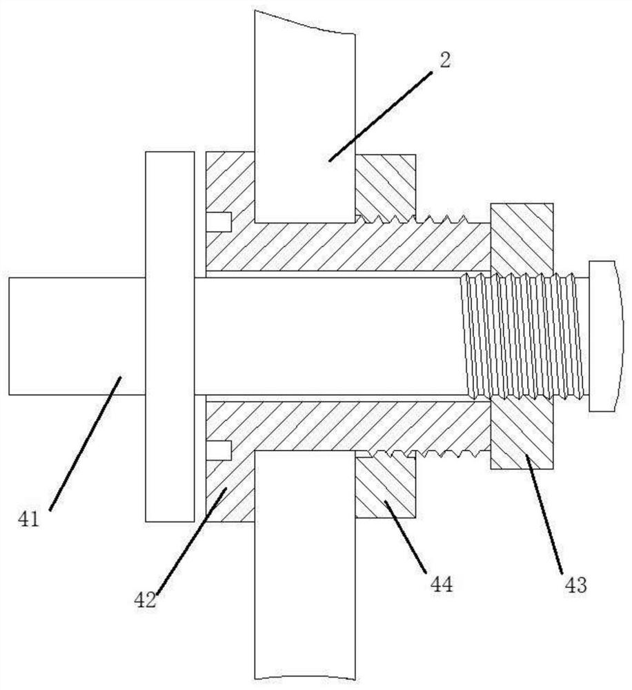 Oral implantation positioning device for edentulous jaw