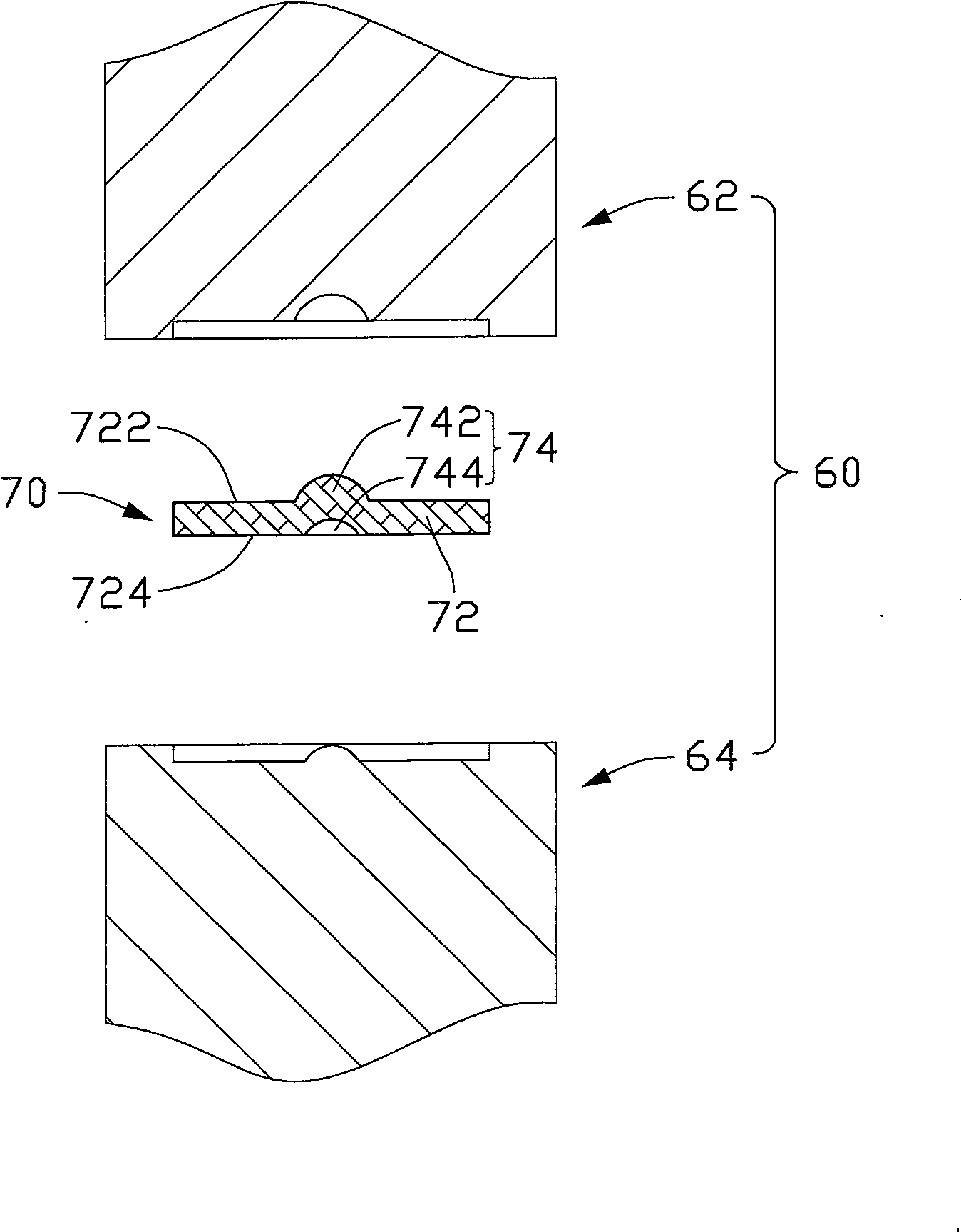 Optical lens set and its molding method and corresponding model establishing device