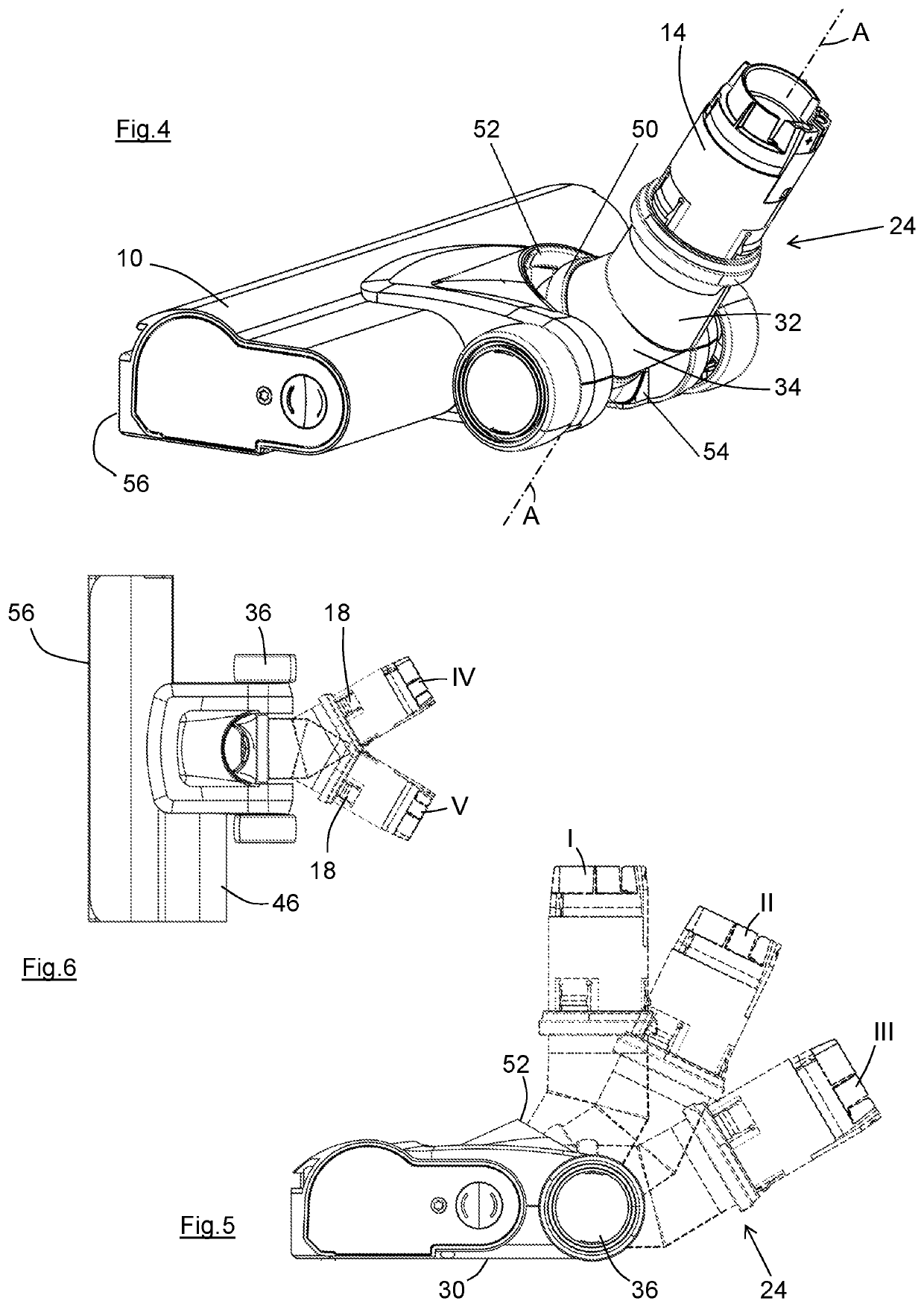 Cleaning head for a vacuum cleaner