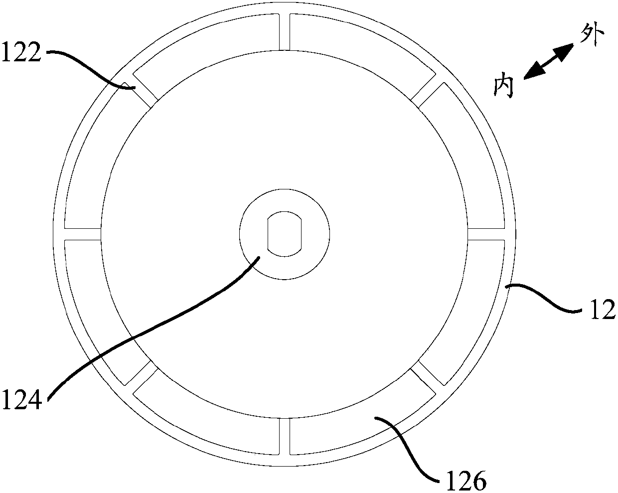 Magnetic disk, stirring cutter assembly and food processor