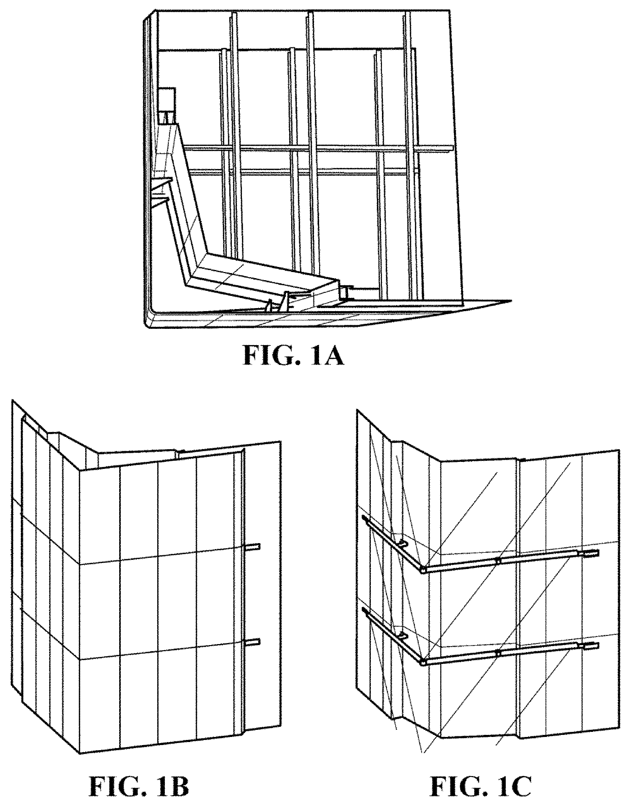 Adjustable cladding for mitigating wind-induced vibration of high-rise structures