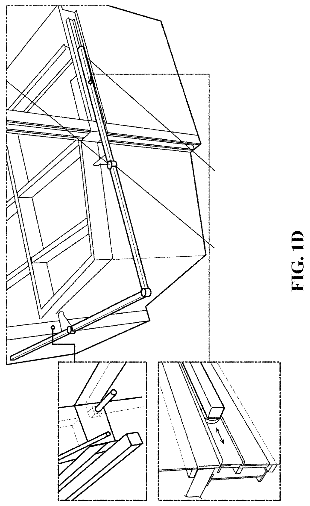 Adjustable cladding for mitigating wind-induced vibration of high-rise structures