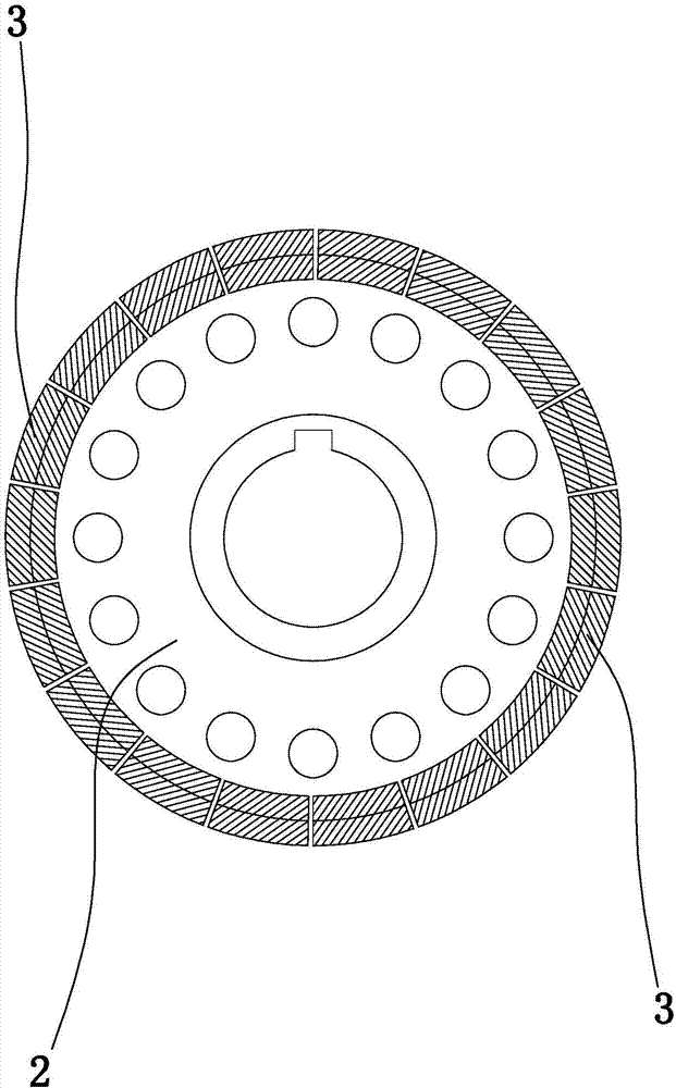 Oblique blade grinding wheel type grinding machining equipment