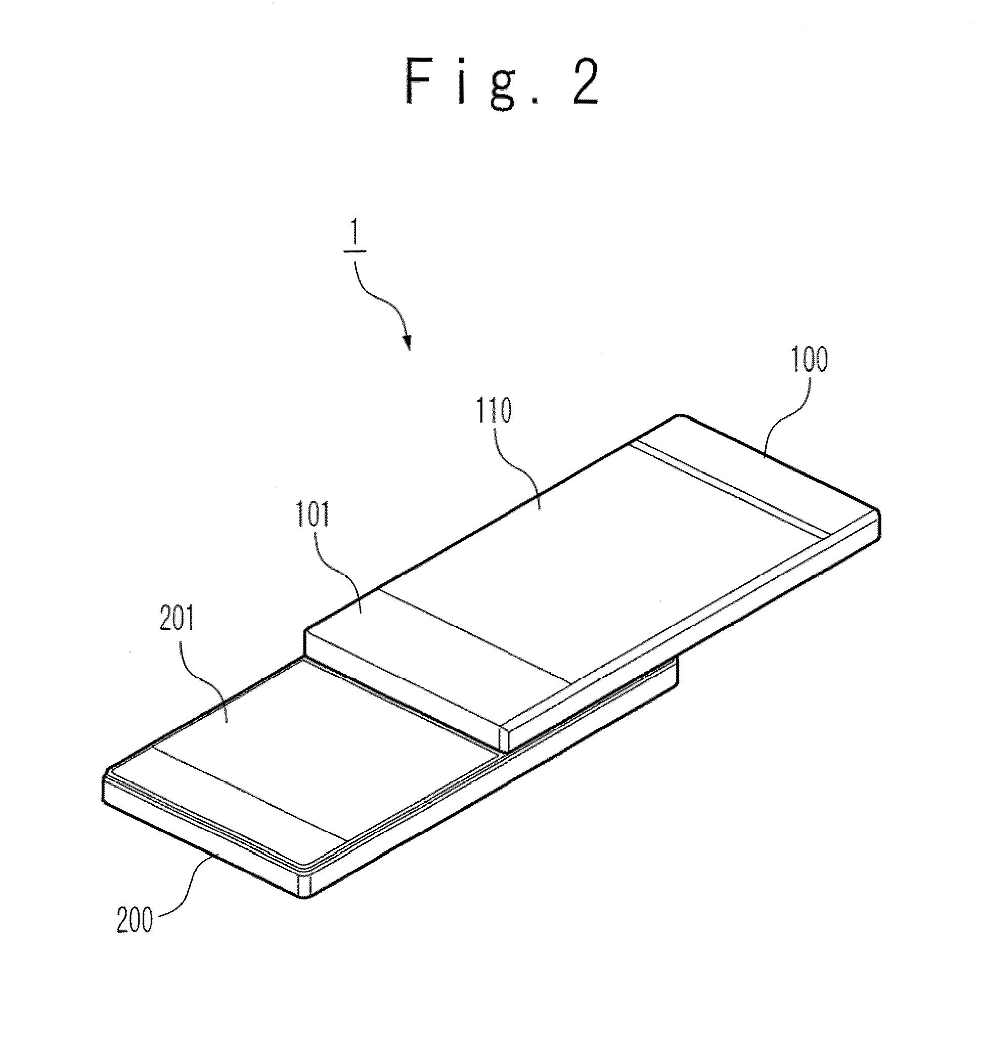 Mobile equipment and sliding structure therefor