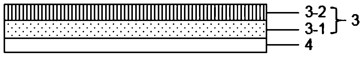 Diaphragm negative electrode material with integrated structure, preparation method thereof and secondary battery