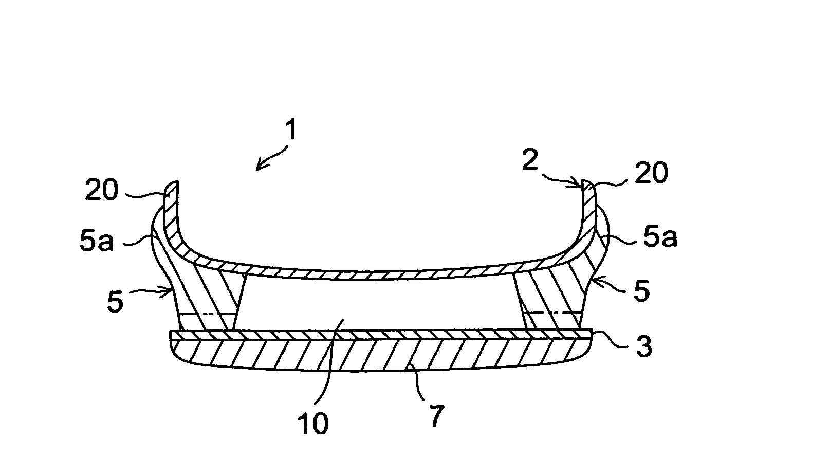 Sole structure for a shoe