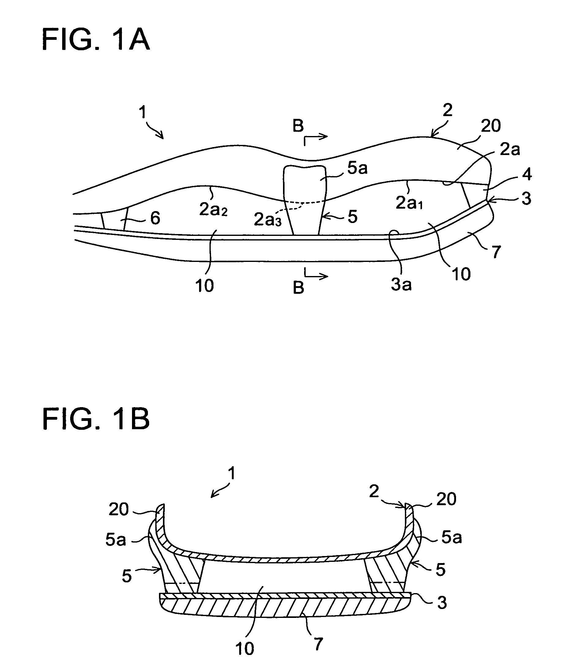 Sole structure for a shoe