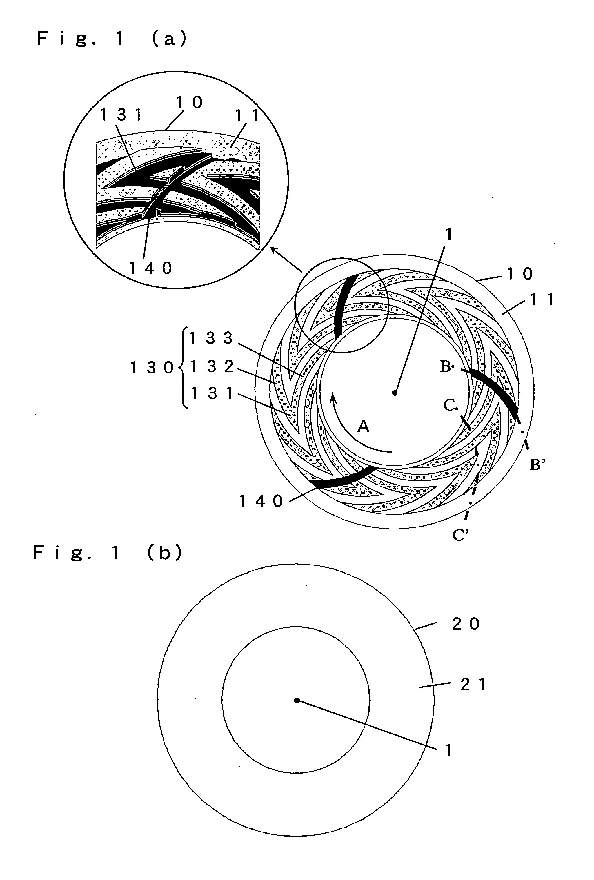 Thrust dynamic pressure bearing, spindle motor using the same, and information recording and reproducing apparatus using them