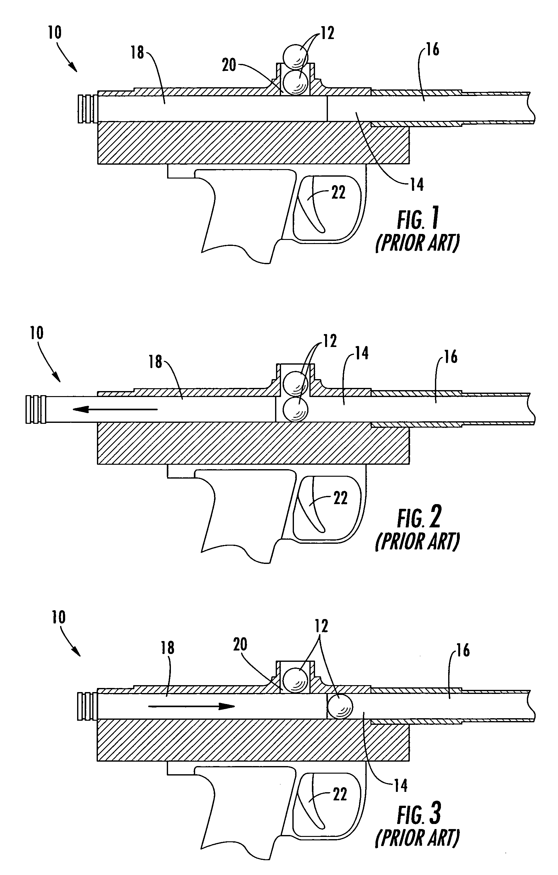 Electro-magnetically operated bolt