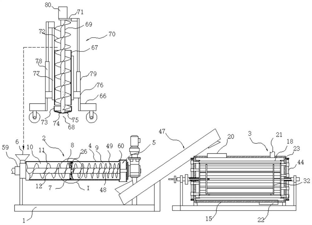 A land treatment device for land rectification