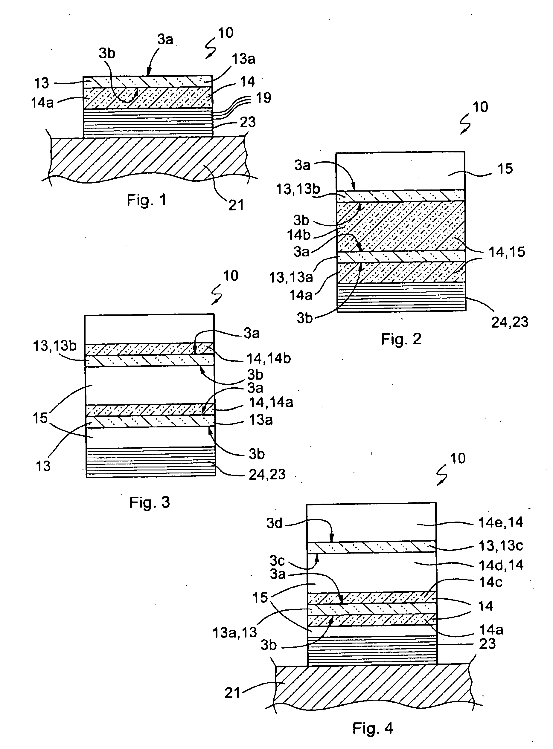 Saturable absorber structure