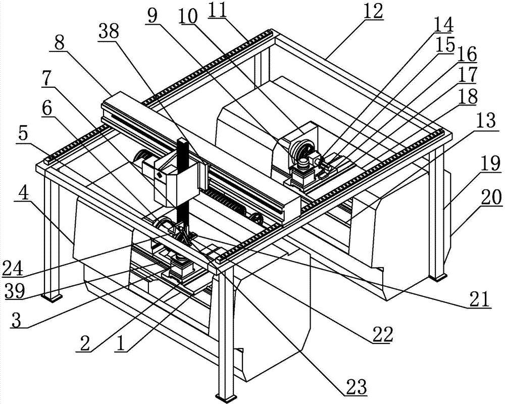 Automatic bicycle hub machining system