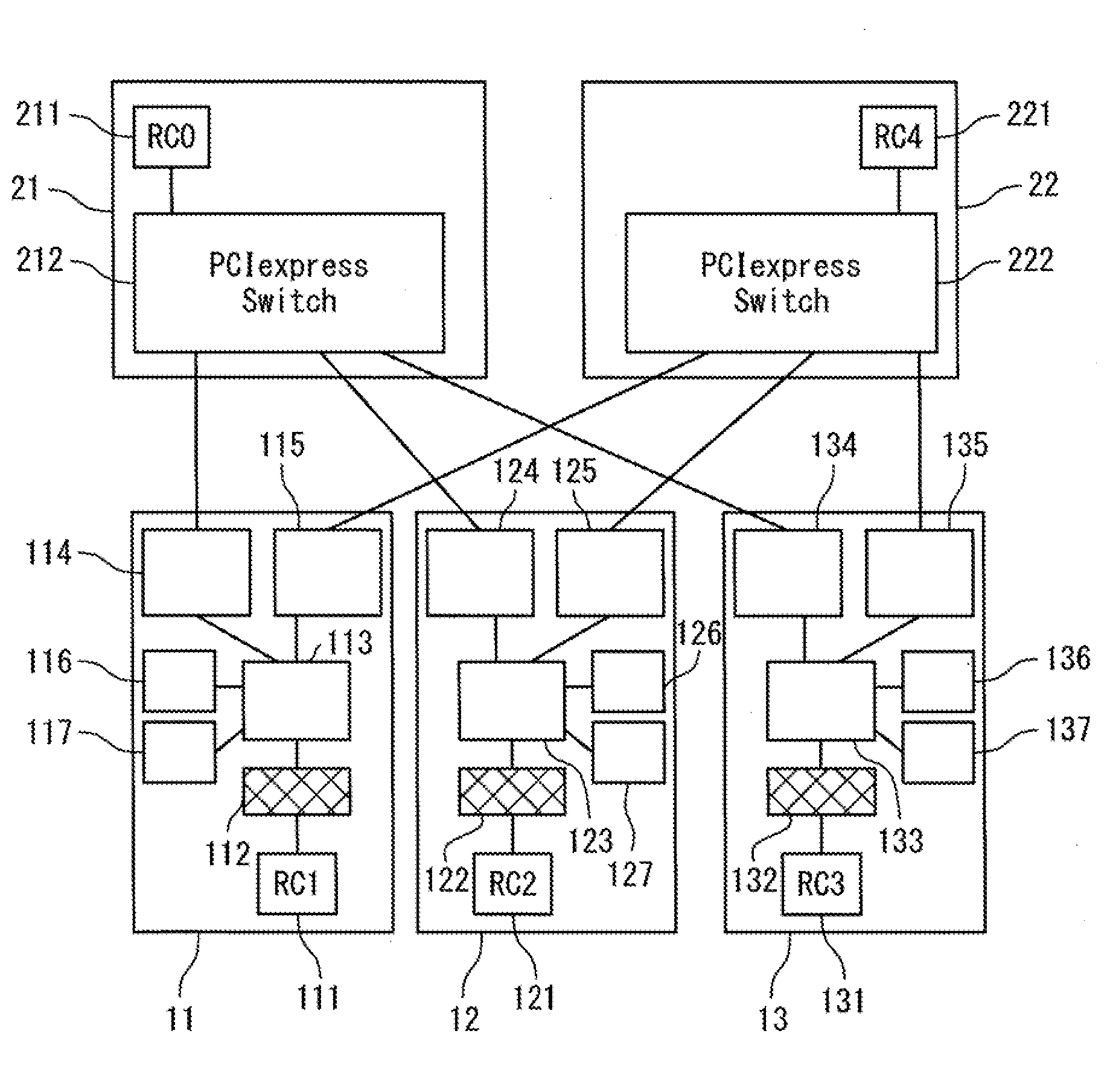 Pci-express communication system and pci-express communication method