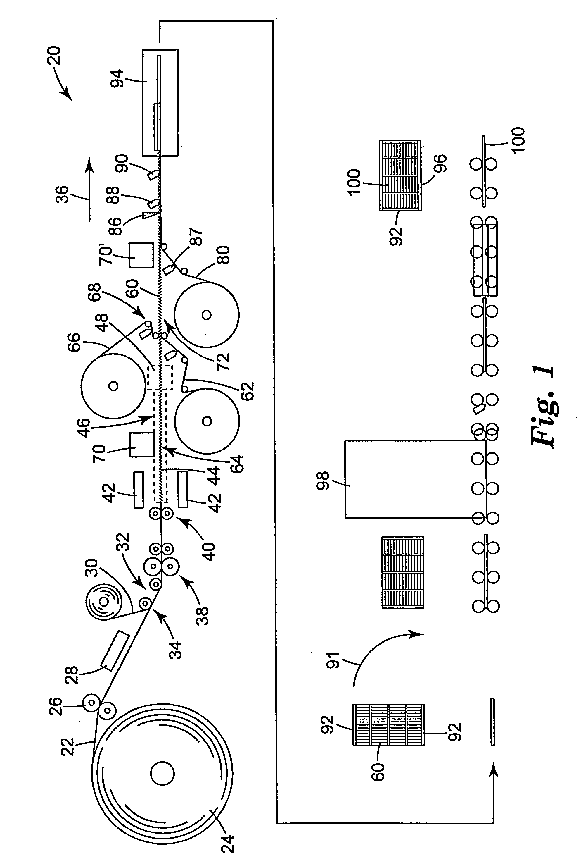 Self-supporting pleated filter and method of making same