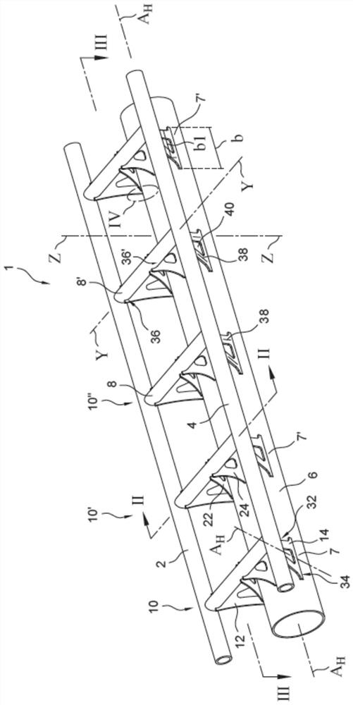 Backbone tracks for roller coasters and roller coaster rides