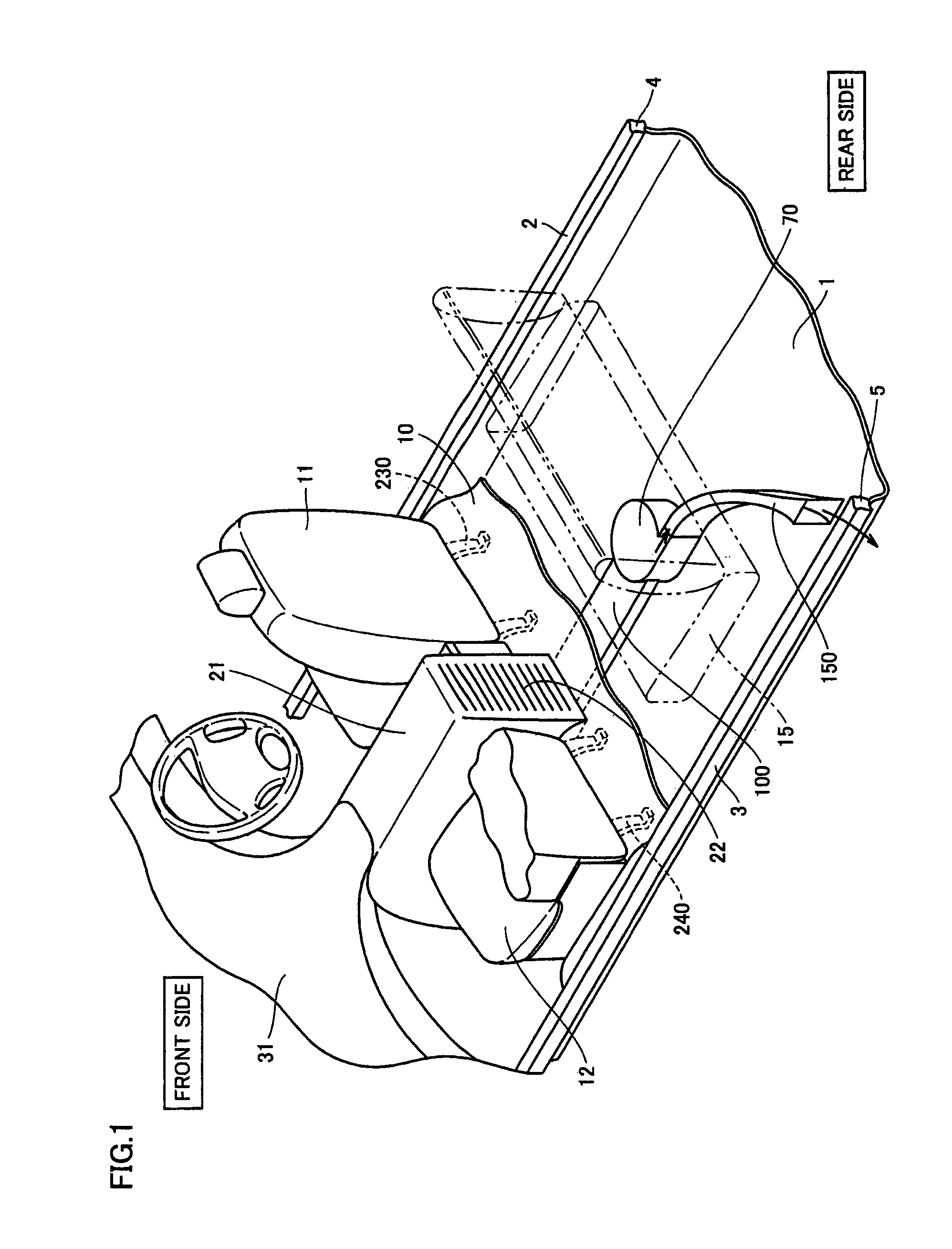 Vehicle-mounted battery cooling structure