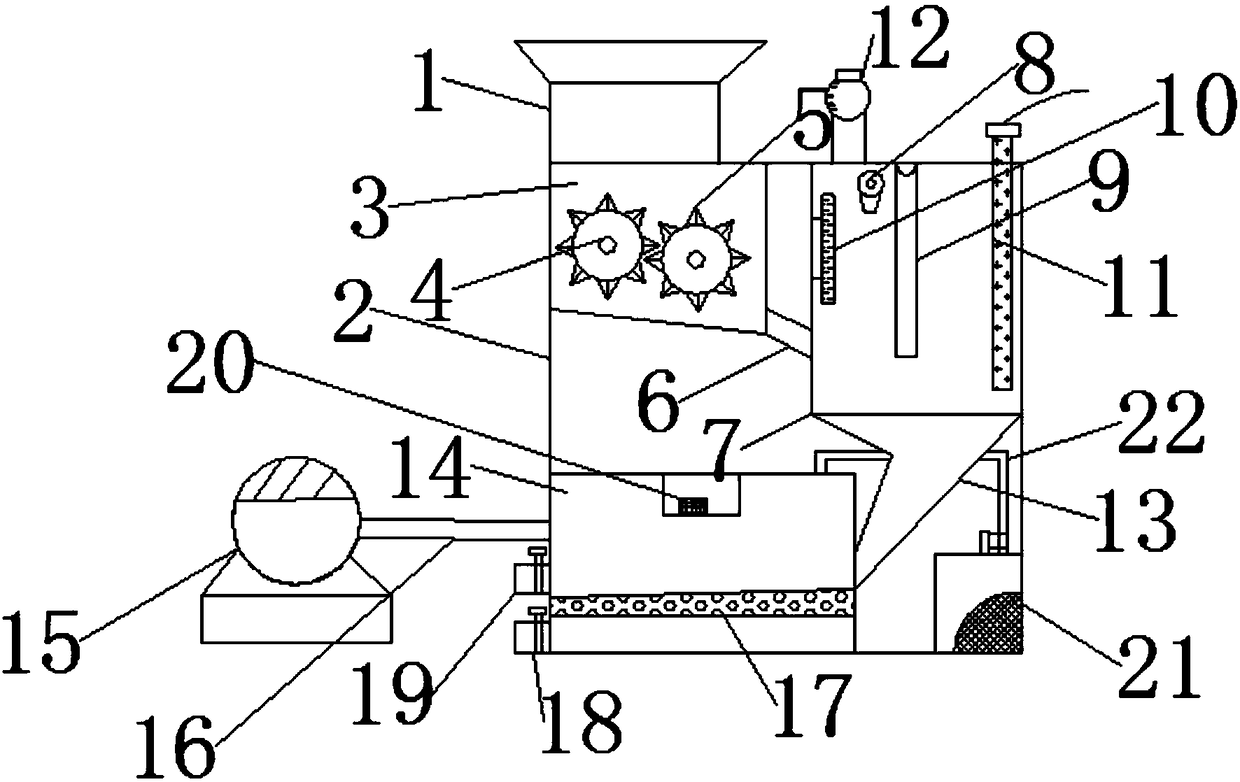 Environment-friendly, safe and high-efficiency sludge treating device