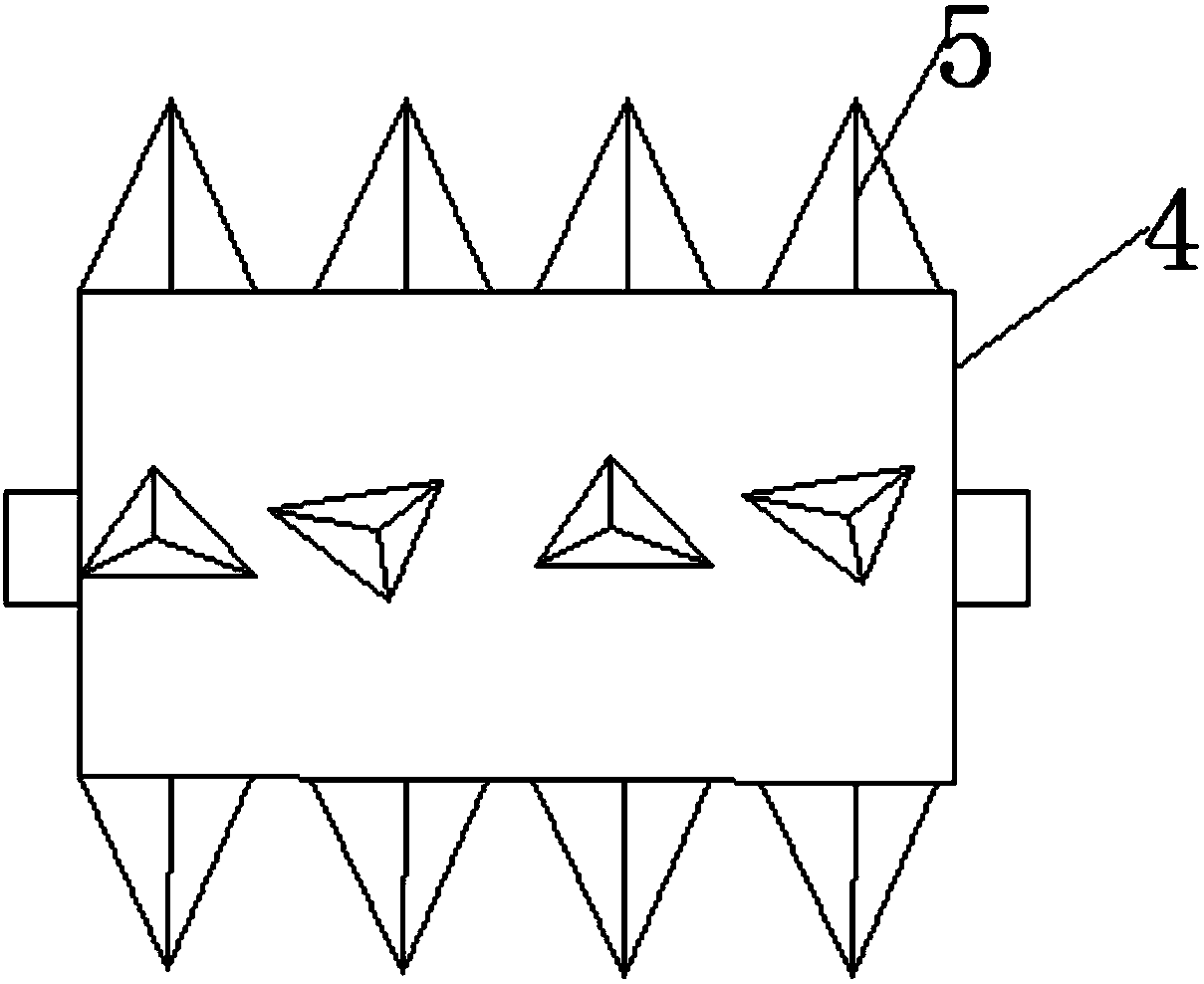 Environment-friendly, safe and high-efficiency sludge treating device