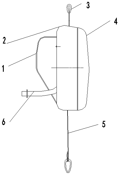 Backpack-style personal high-rise escape device