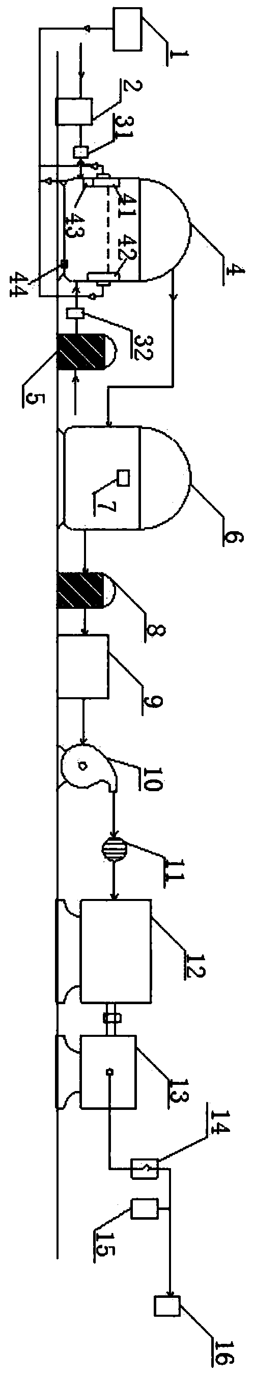 A system using biological urea to generate electricity