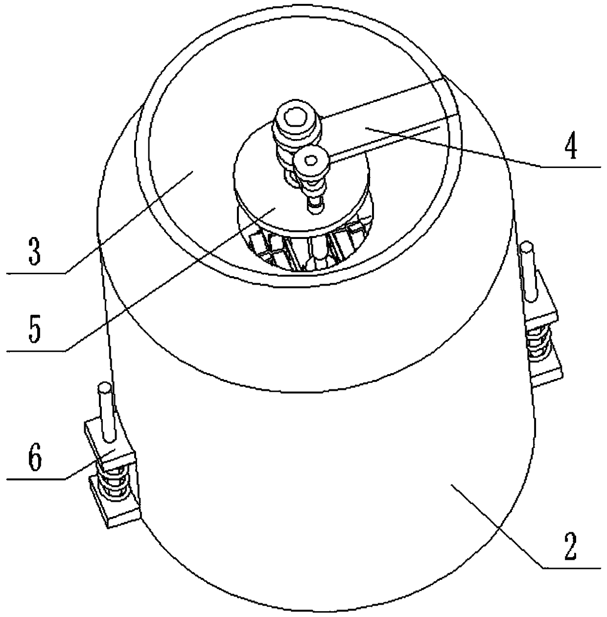 Biomass fuel forming device