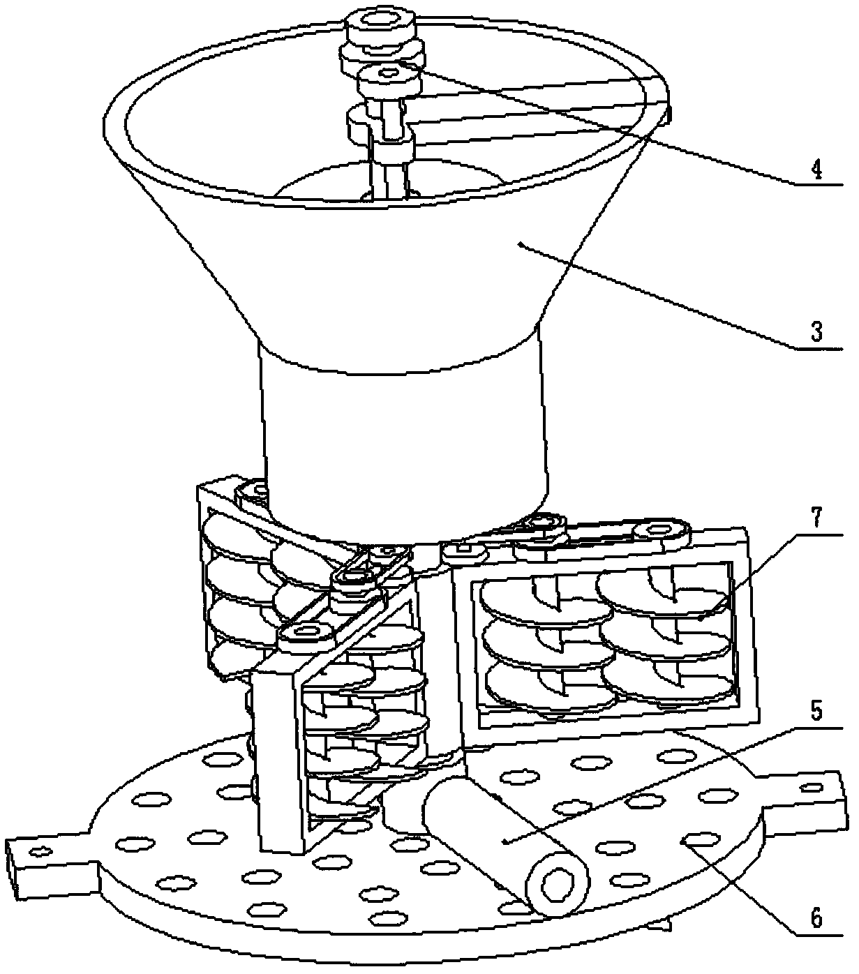 Biomass fuel forming device