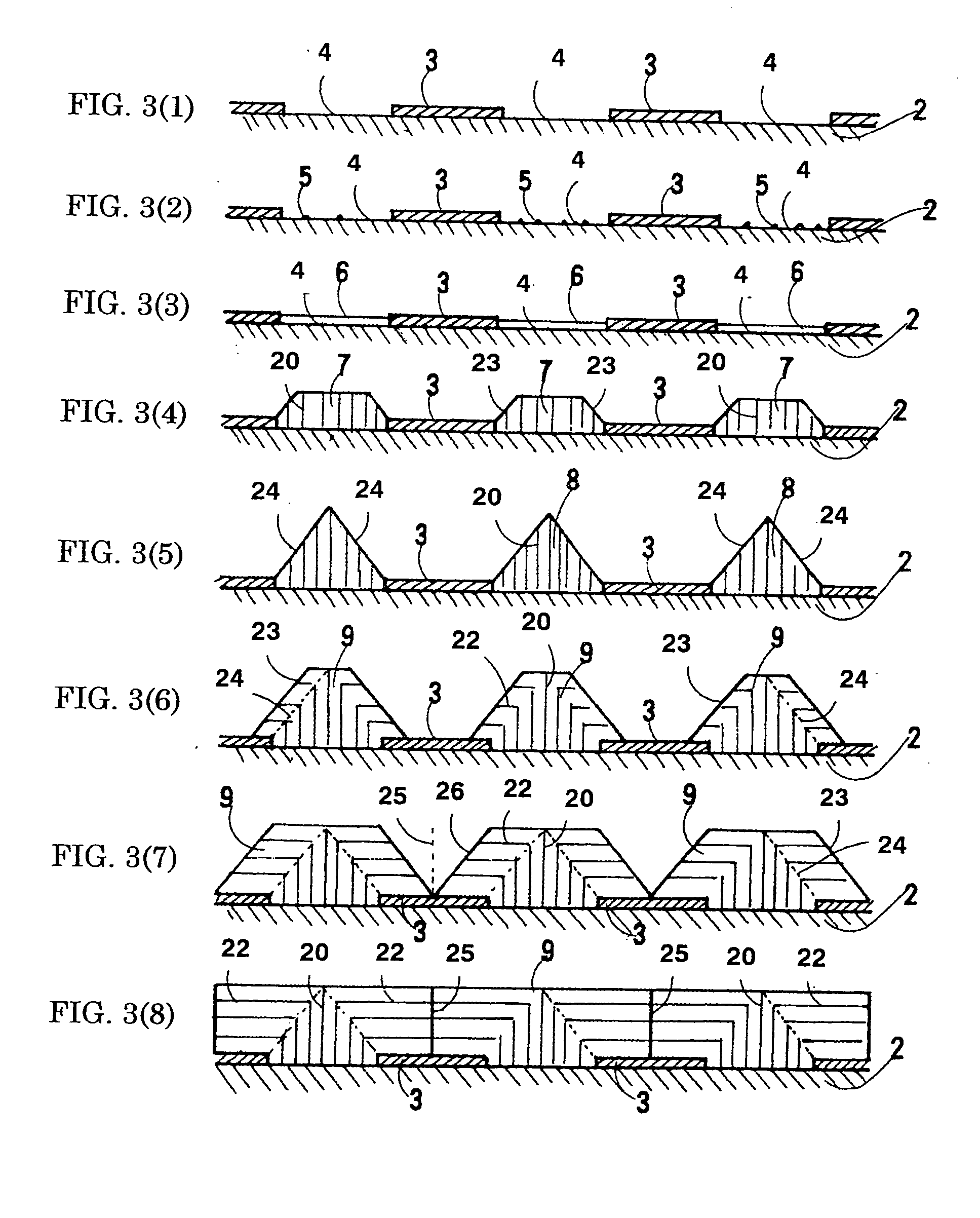 Gallium-nitride deposition substrate, method of manufacturing gallium-nitride deposition substrate,and method of manufacturing