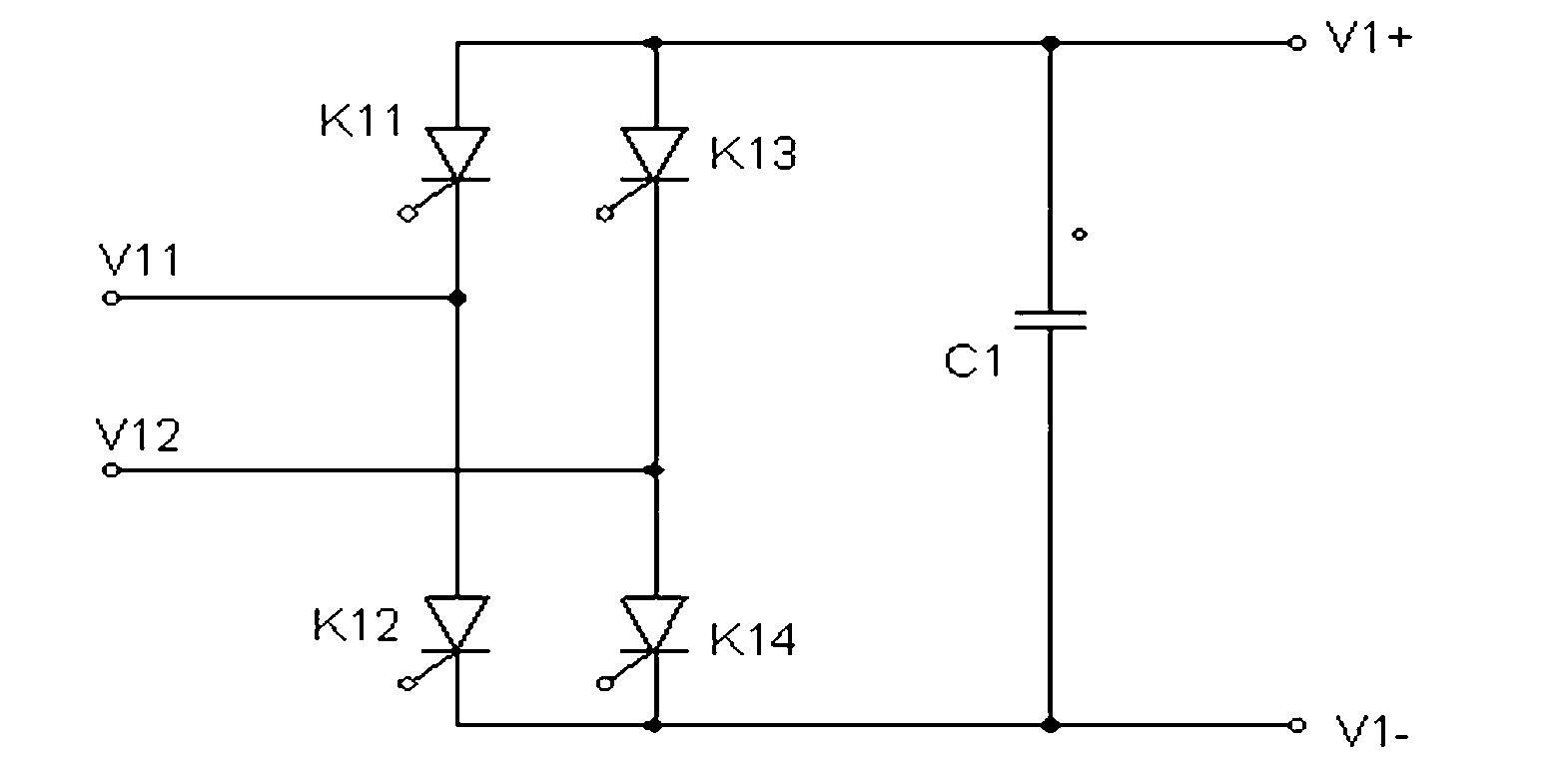 Large-capacity inversion grid-connected device