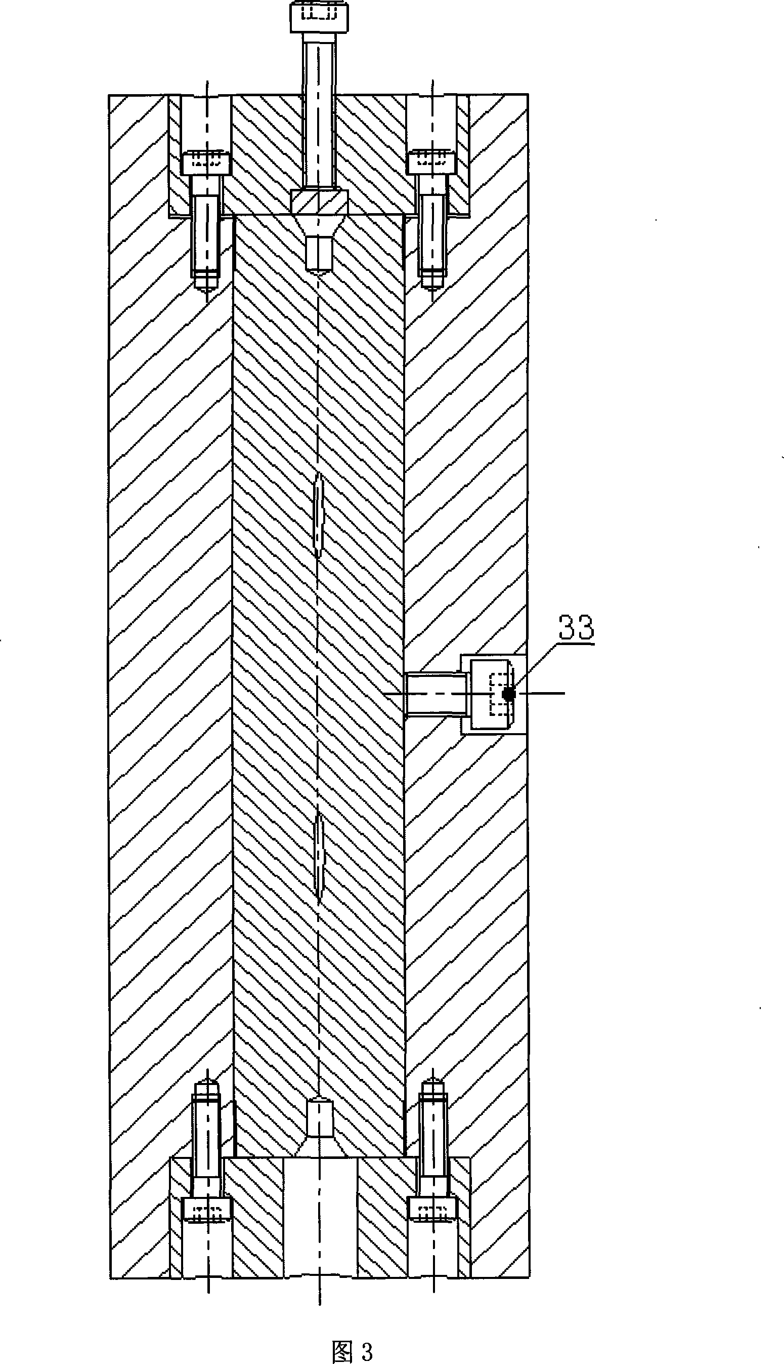 Inclined hole of electro-hydraulic servo valve core drill and clipper for countersunk head ascopore