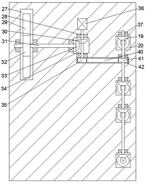 A device for engraving and trimming the core surface of fruit core