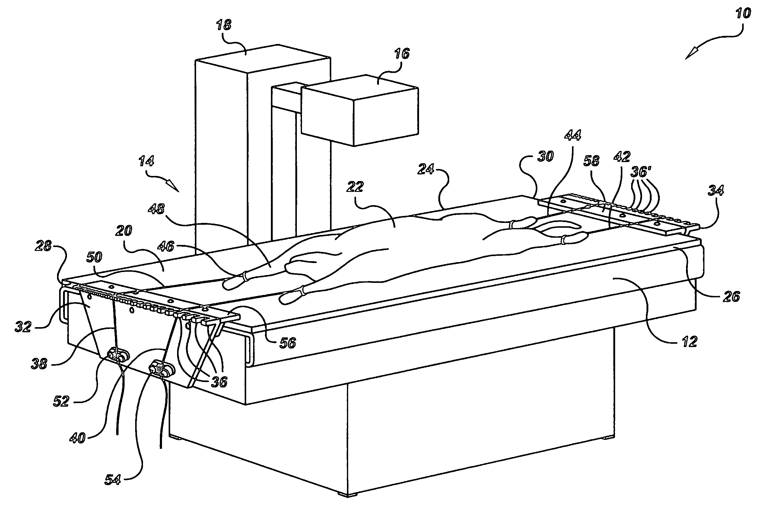 System for rapidly positioning a small animal on a veterinary table