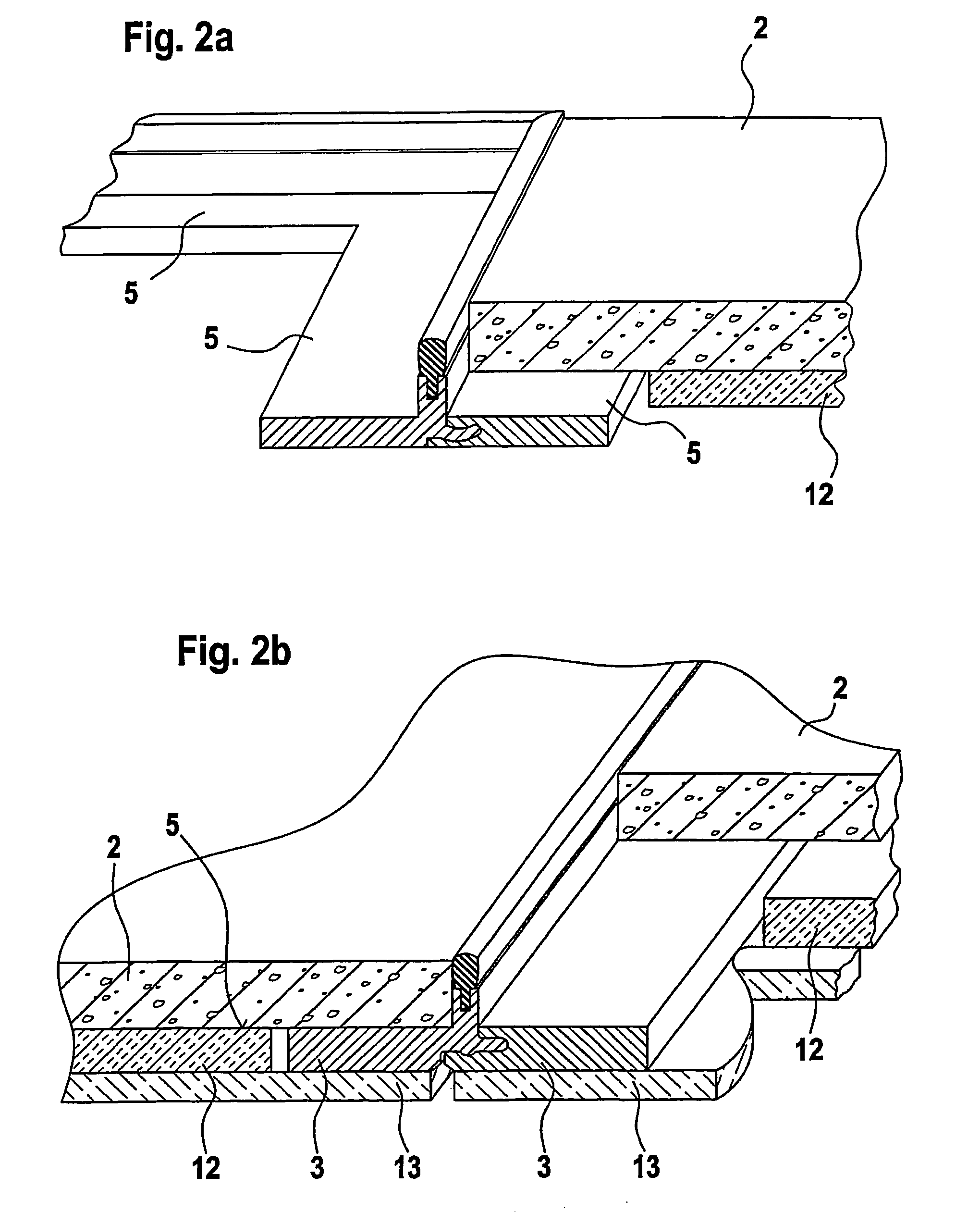 Paving system for floor tiles