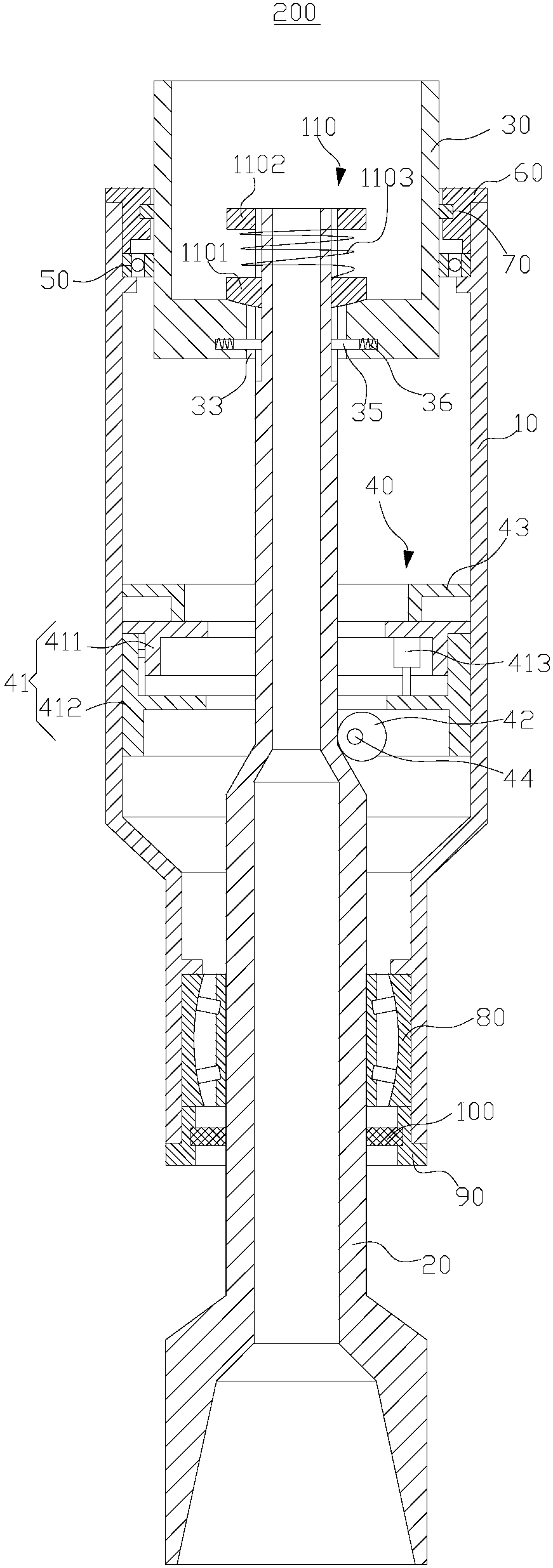 Well drilling guide tool and well drilling system